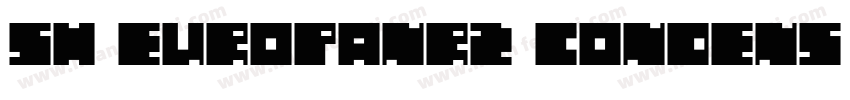 Sh EuropaNr2 Condens字体转换